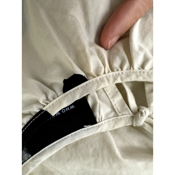 Mod Preppy Coquette Prairiecore Farmcore Cottagecore Polka Dot Maxi Dress XS - Picture 9 of 10